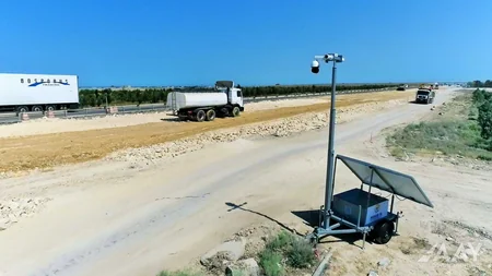 Füzuli-Şuşa və Füzuli-Ağdam avtomobil yollarında Mobil Müşahidə Sistemləri quraşdırılıb