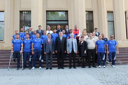 Azərbaycanın Gürcüstandakı səfirliyində Qarabağ qaziləri ilə görüş keçirilib