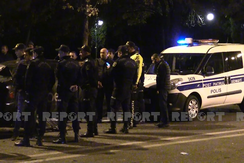 Bakıda əks yola çıxan avtomobil qəza törədib, xəsarət alanlar var