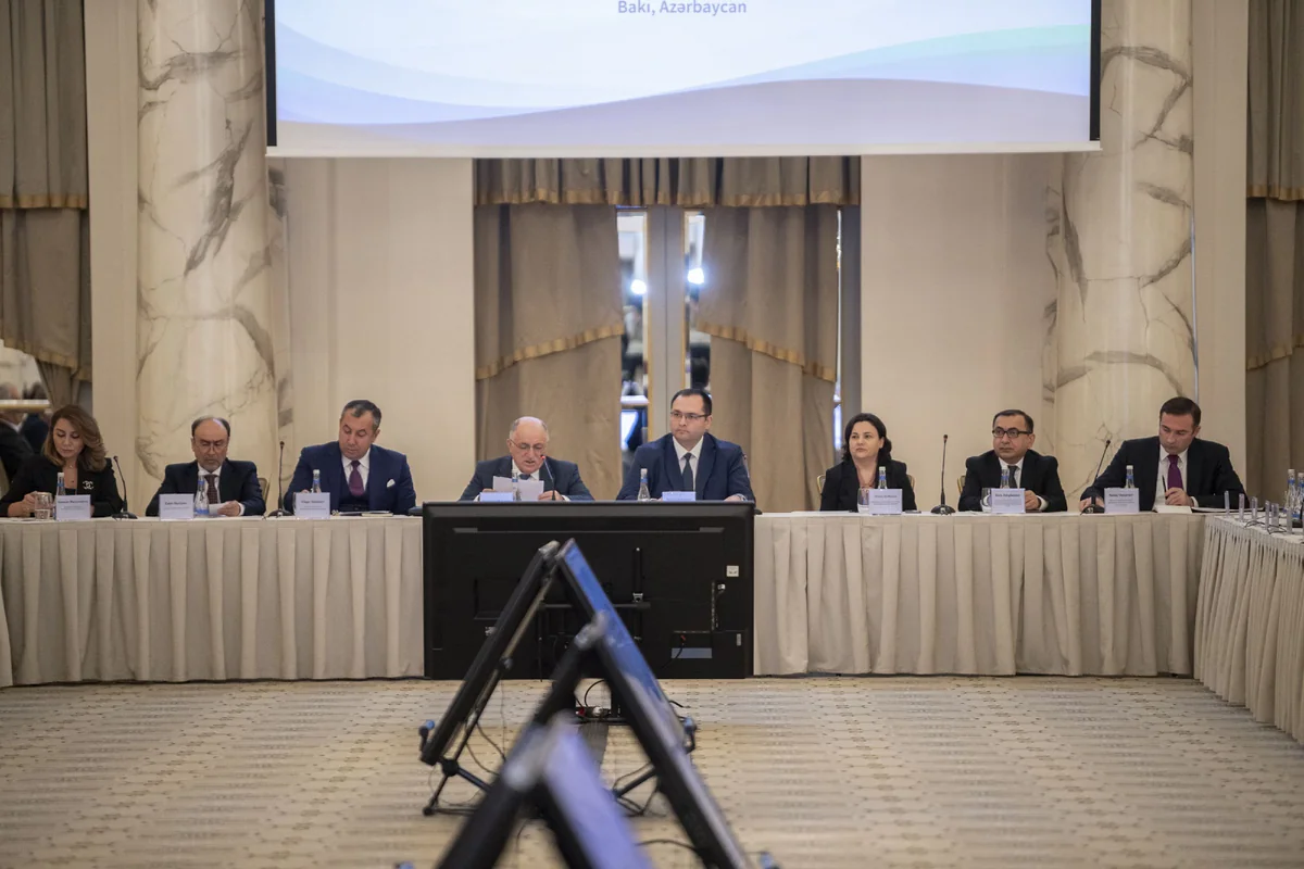 Məcnun Məmmədov sahibkarlarla görüşüb