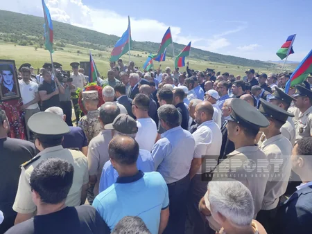 Siyəzəndə Birinci Qarabağ müharibəsinin şəhidi Rüfət Cabbarov dəfn edilib - YENİLƏNİB