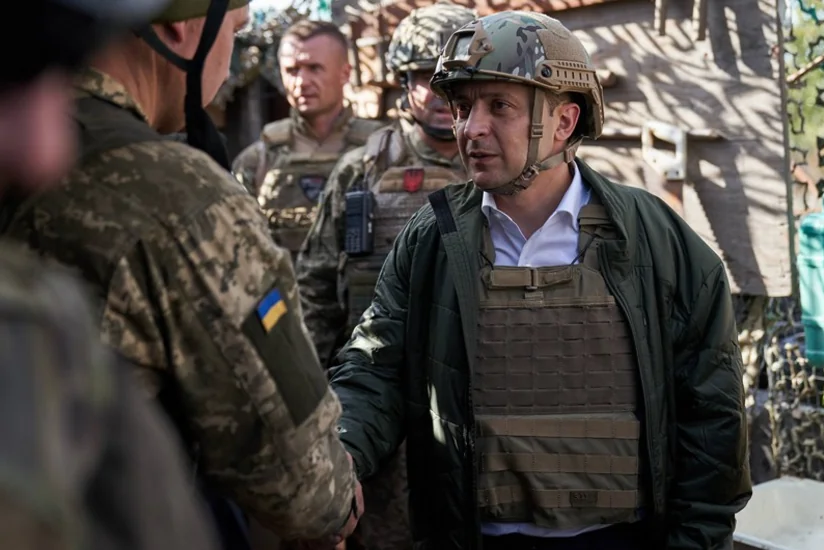 Zelenski Rusiya-Ukrayna müharibəsinin həlli yolunu açıqlayıb