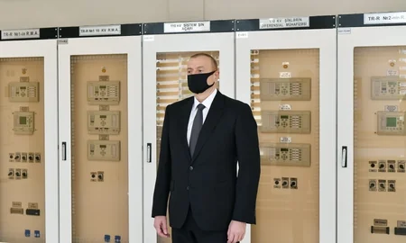 Prezident “Əhmədli” yarımstansiyasının açılışında iştirak edib - YENİLƏNİB