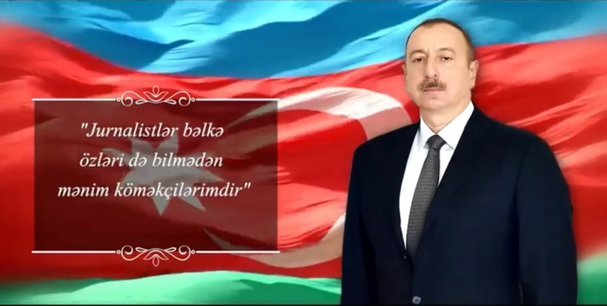 Azərbaycan jurnalistləri Prezident İlham Əliyevi doğum günü münasibətilə təbrik ediblər