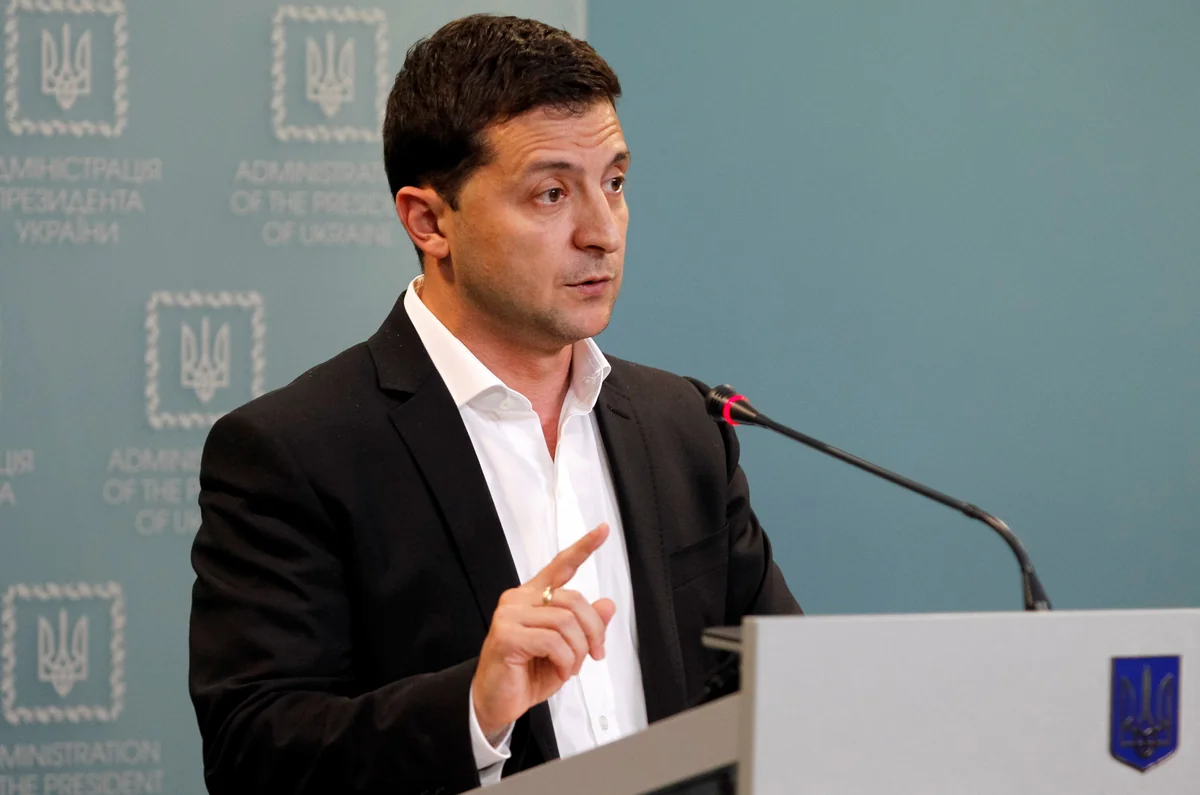 Vladimir Zelenski seçkilərdə səs verib