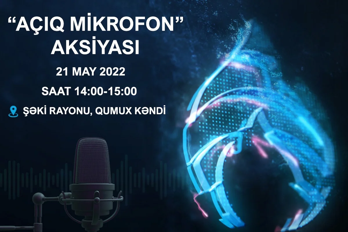 “Azəriqaz”ın növbəti “Açıq mikrofon” aksiyası Şəkidə keçiriləcək