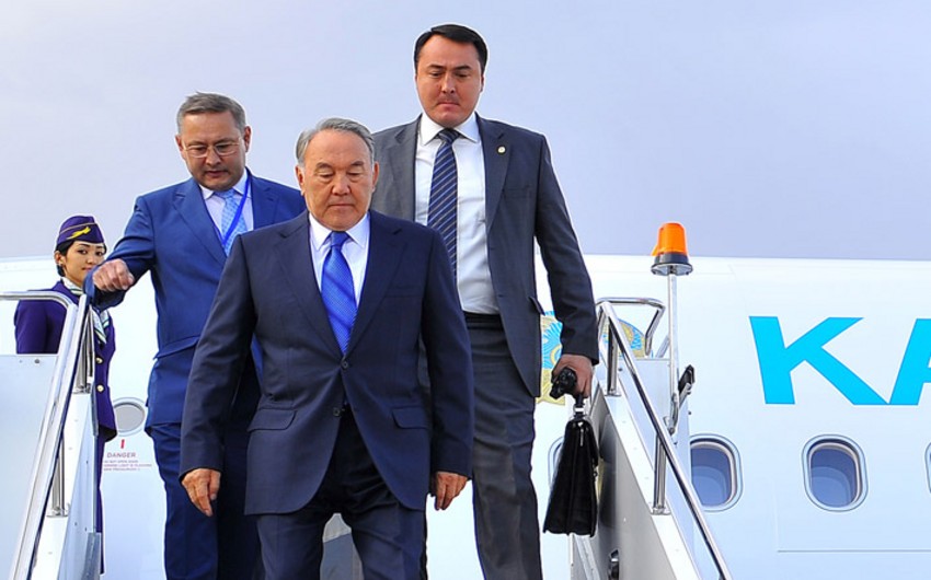 ​Qazaxıstan prezidenti Rusiyaya işgüzar səfərə gedib