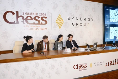 ​Teymur Rəcəbov ShamkirChess-2016 turnirində heç-heçə edib