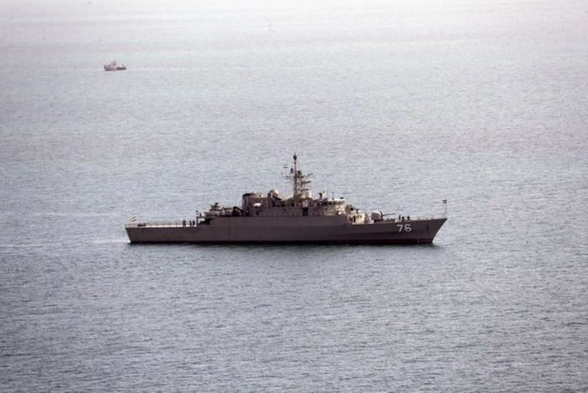 Iranian warship Alborz enters the Red Sea