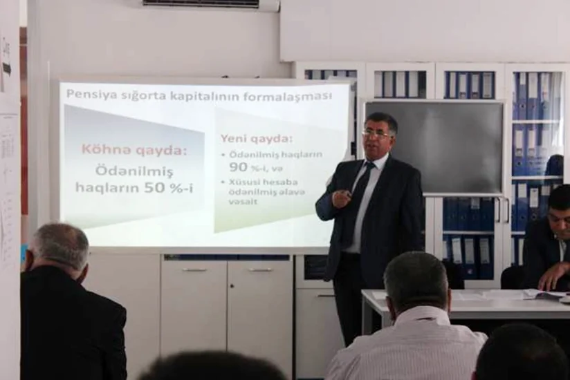 Dövlət Sosial Müdafiə Fondu Gəncədə seminar-müşavirə keçirib