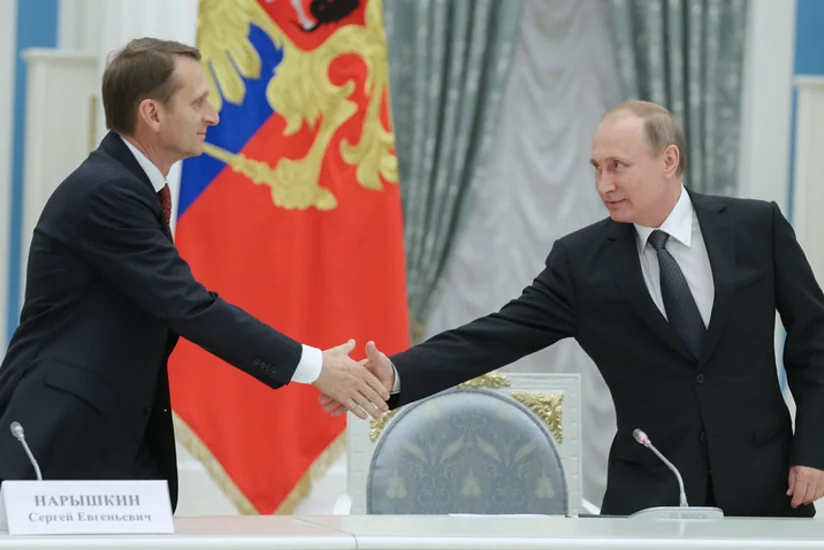 Путин предложил Нарышкину возглавить Службу внешней разведки