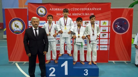 Ağcabədidə cüdo üzrə Aran-Qarabağ bölgə birincilyi keçirilir - FOTO
