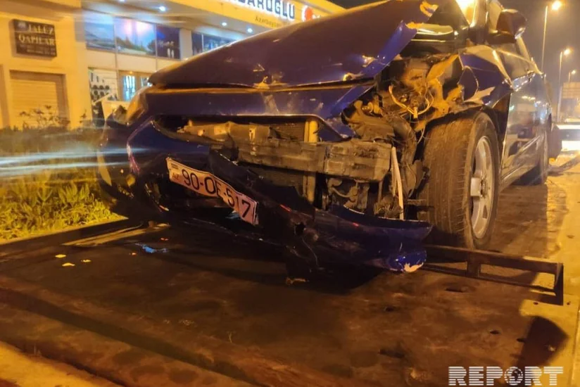 Bakıda zəncirvari yol qəzası olub - FOTO - VİDEO