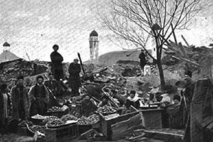 351 год со дня страшного землетрясения в Шамахе,  в результате которого погибли 80 000 человек