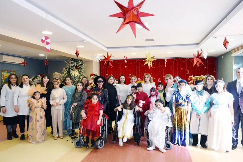 Heydar Aliyev Foundation vice-president visits social service facilities for disabled persons