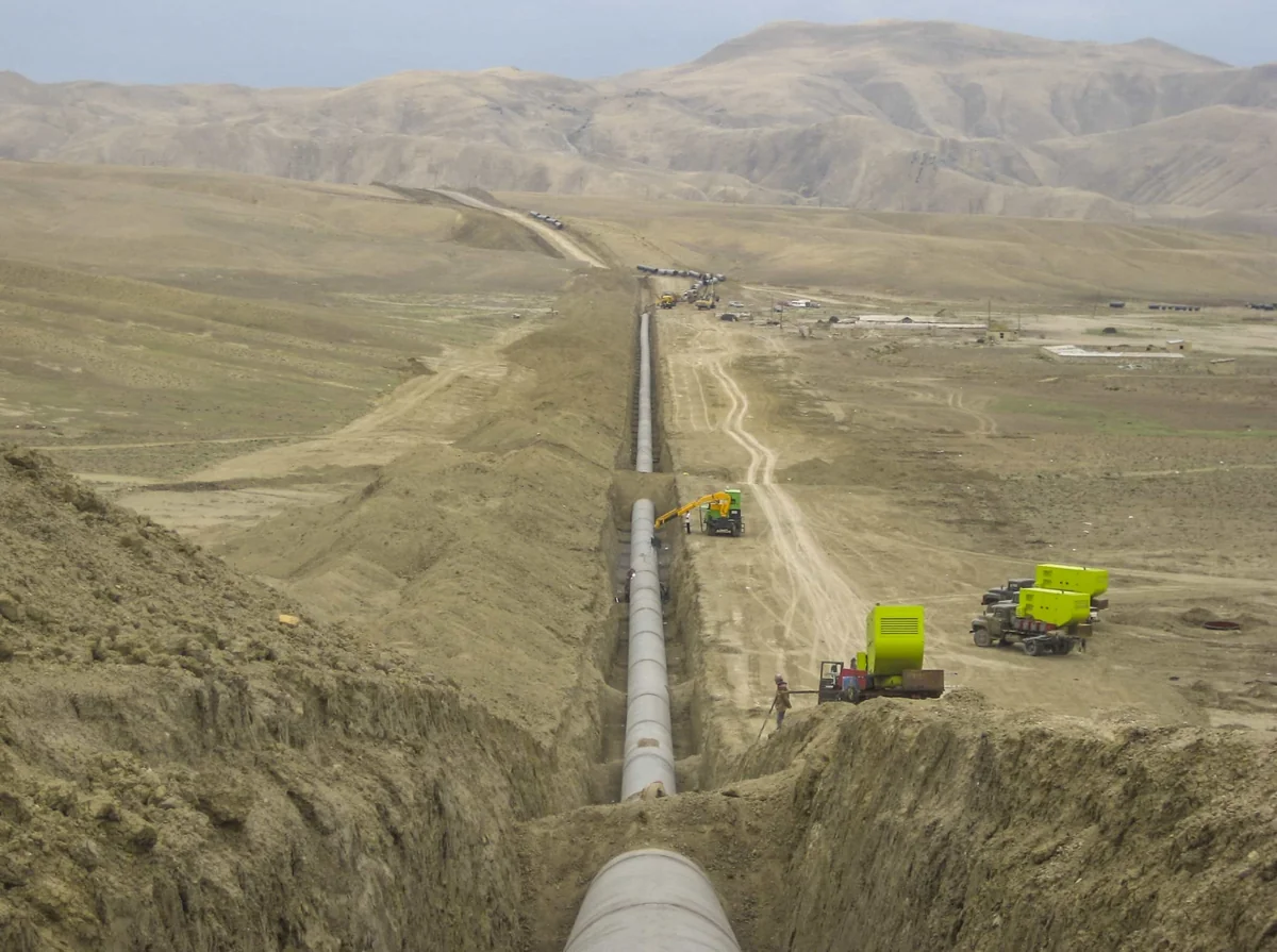 Oğuz-Qəbələ su kəmərində təmir-bərpa işləri aparılır