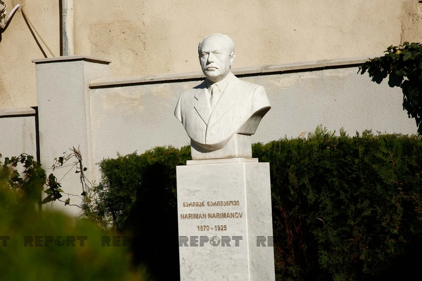 Nəriman Nərimanovun Gürcüstandakı xidmətləri və yaşadılan xatirəsi - REPORTAJ