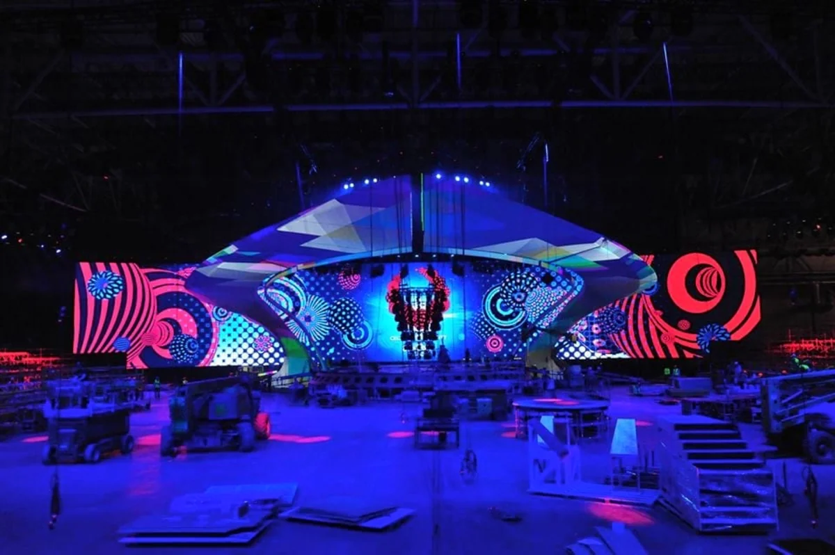 First images of stage construction for Eurovision 2017 in Kyiv presented