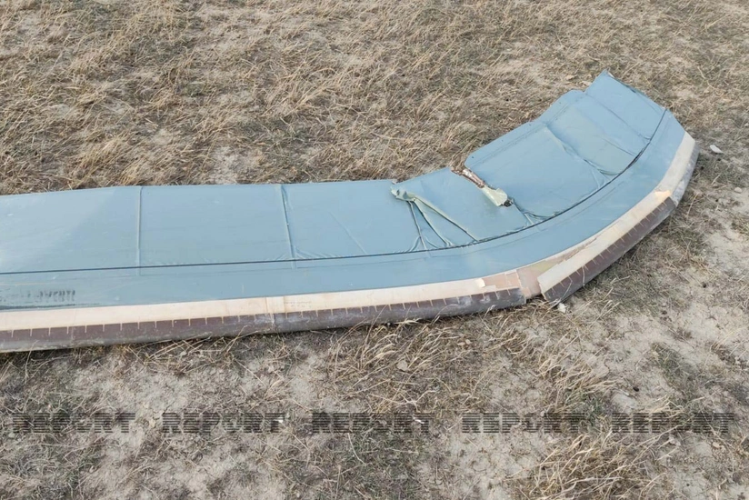 Helikopterin qəzaya uğradığı ərazinin görüntüləri - FOTOREPORTAJ