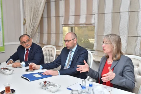 Azərsuda KfW Bankının nümayəndə heyəti ilə görüş keçirilib