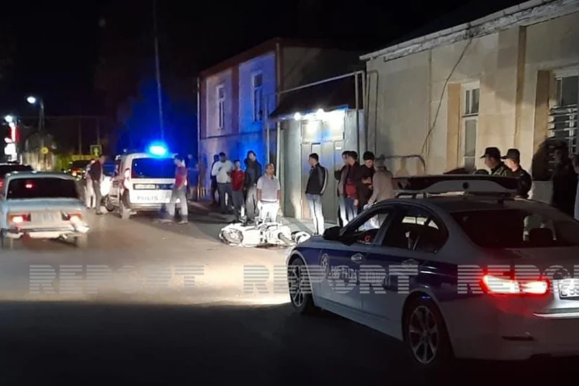 Qubada avtomobil motosikletçini vuraraq hadisə yerindən qaçıb