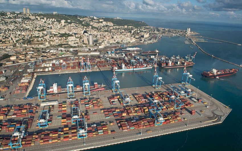 First maritime cargo shipment from UAE enters Haifa Port