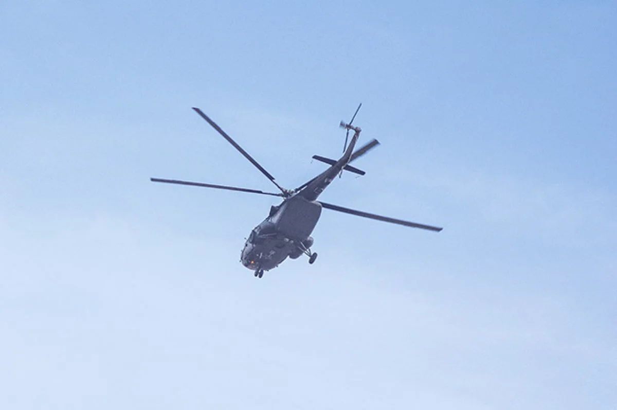 В Югре вертолет Ми-8 совершил жесткую посадку