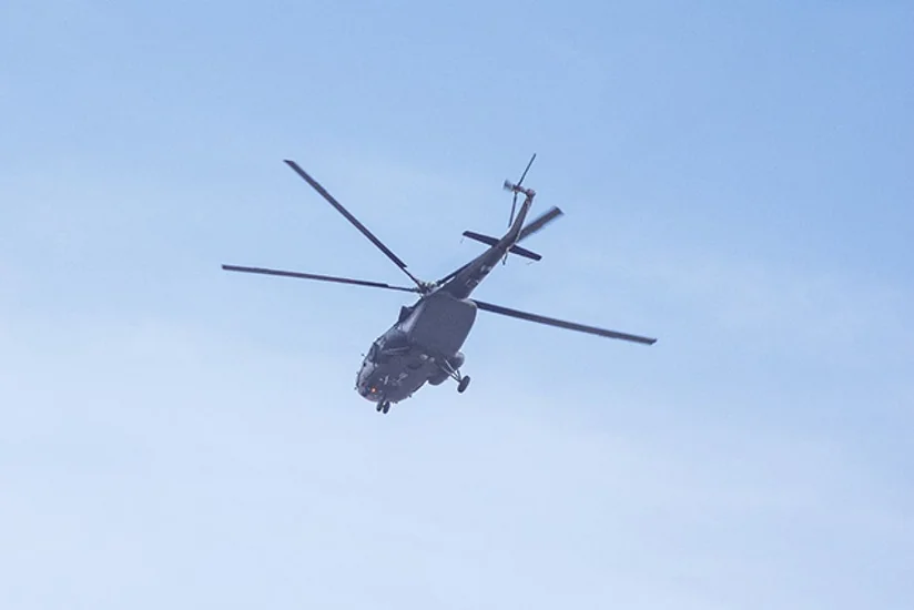 В Югре вертолет Ми-8 совершил жесткую посадку