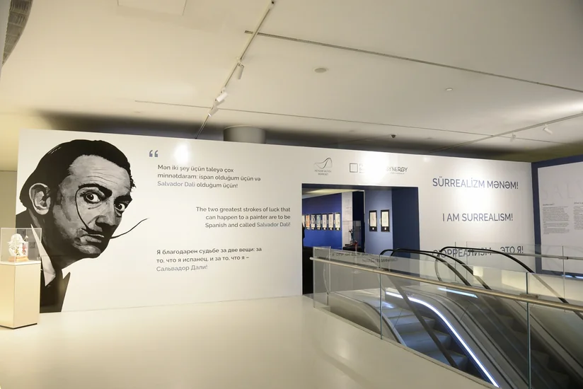 Heydər Əliyev Mərkəzində Salvador Dalinin “Sürrealizm mənəm” adlı sərgisi açılıb