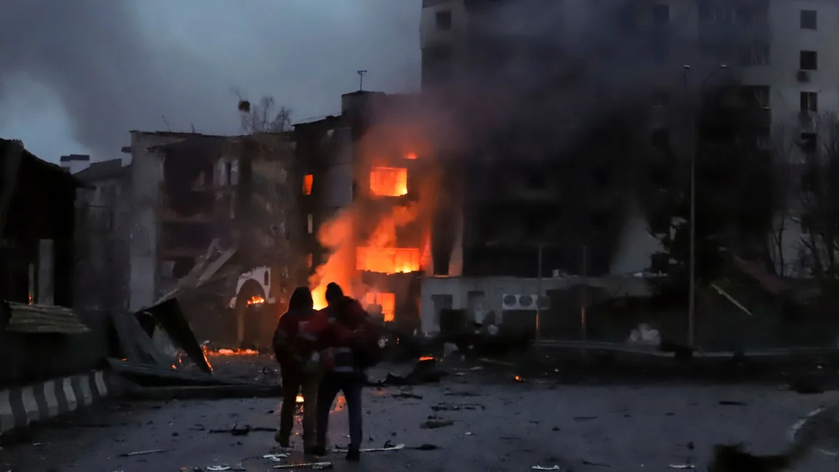 Melitopolda partlayış baş verib