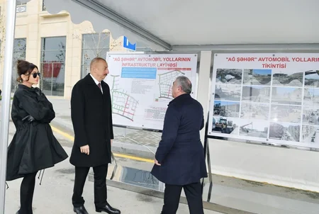 Prezident İlham Əliyev “Bakı Ağ Şəhər”də görülən və görüləcək işlərlə tanış olub