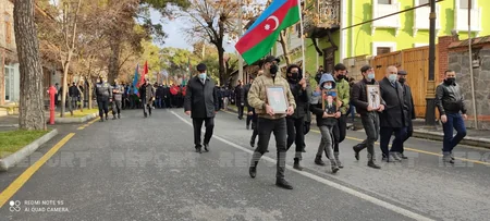 Şuşa fatehlərindən olan şəhid Qaxda dəfn edilib