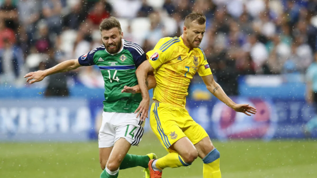​ЕВРО: Украины проиграла команде Северной Ирландии - ВИДЕО