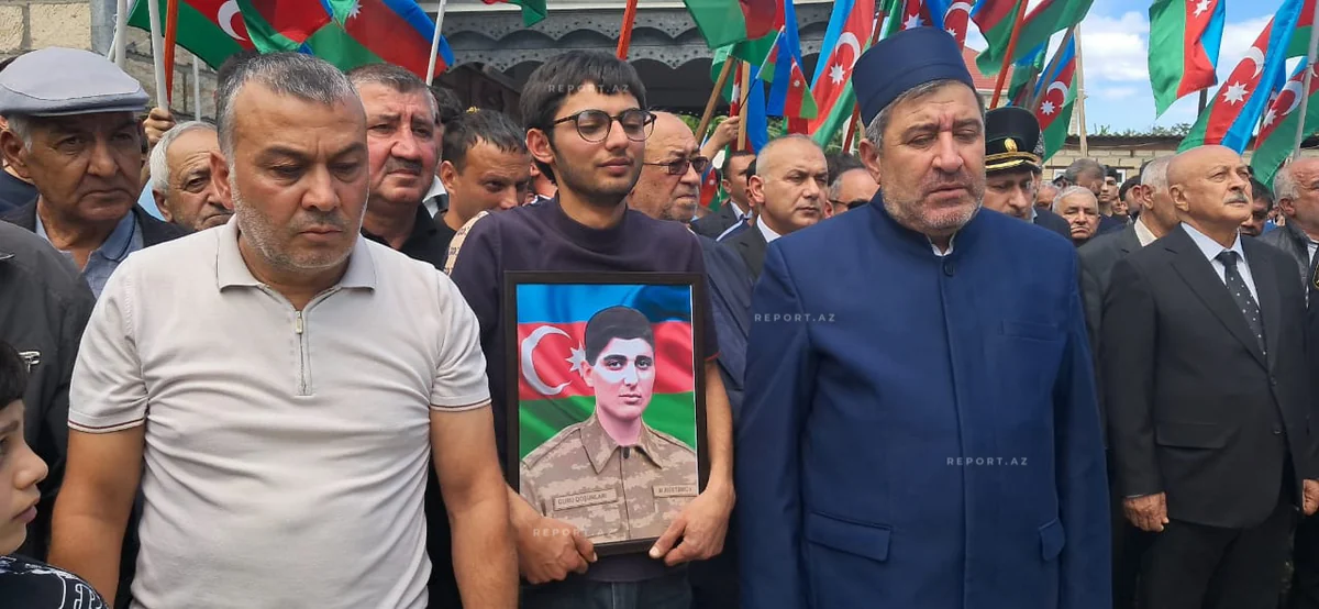 Ağcabədidə Birinci Qarabağ müharibəsinin şəhidi Miriş Rüstəmov dəfn edilib - VİDEO - YENİLƏNİB