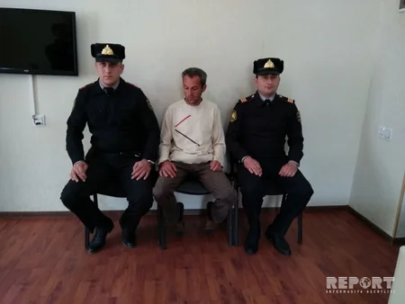 В Гахском районе задержан мужчина, вырастивший в своем дворе 116 кустов конопли - ВИДЕО - ФОТО