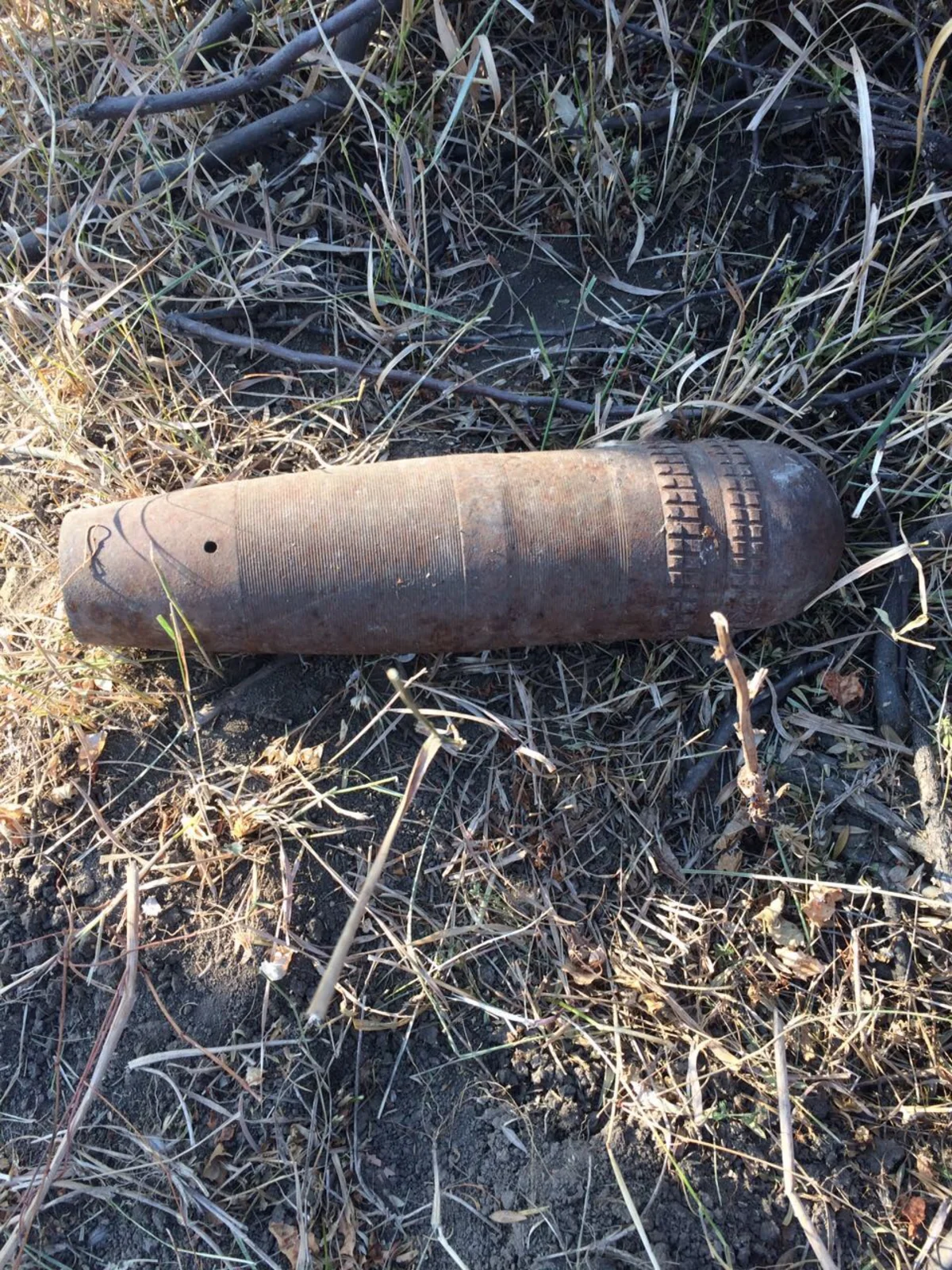 Qazaxda top mərmisi aşkar olunub