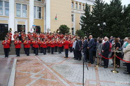 Prominent composer Uzeyir Hajibeyli commemorated