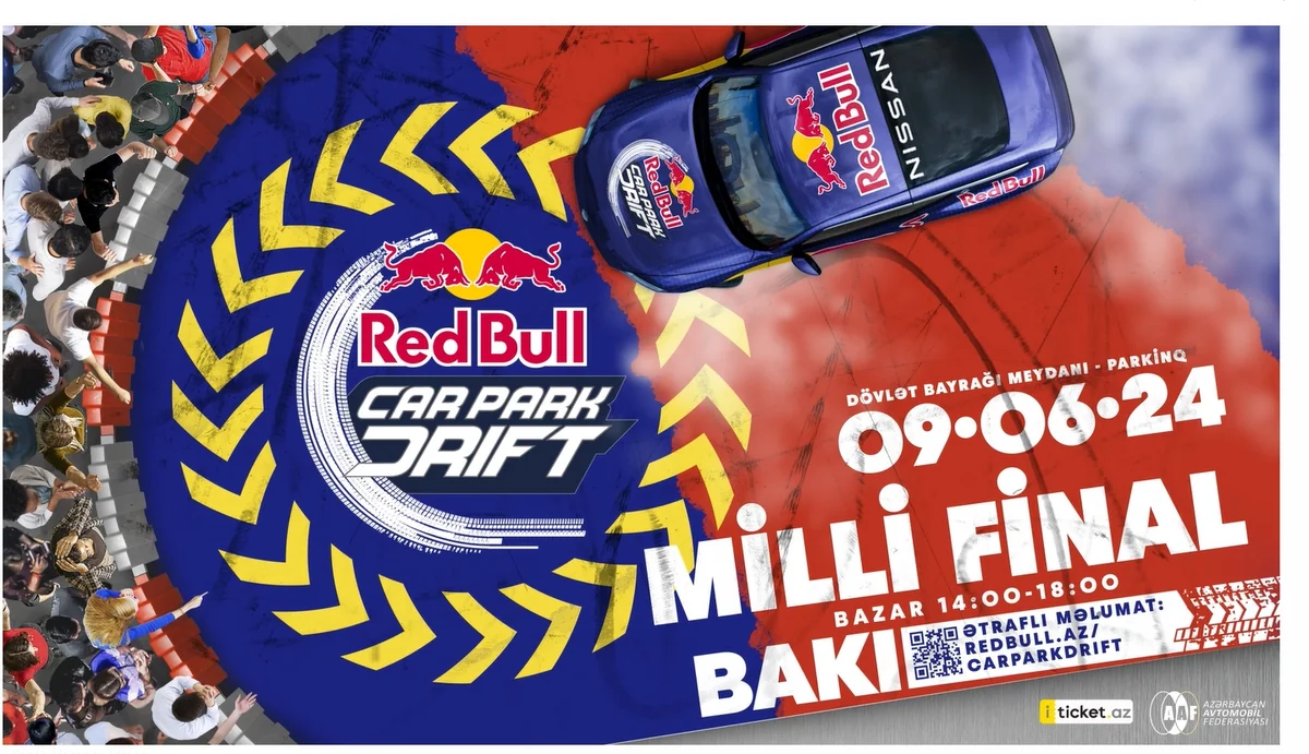 “Red Bull Car Park Drift”in Azərbaycan üzrə milli finalı keçiriləcək