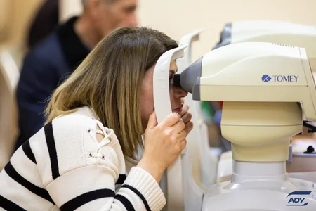 Bakı Dəmiryol Vağzalında dəmiryolçular üçün göz müayinəsi aksiyası təşkil edilib