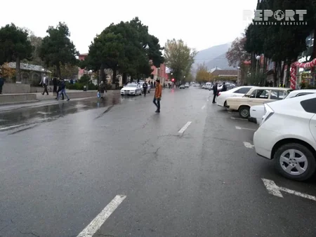 Şəkidə cərimə ödənişini gecikdirmiş sürücülərə qarşı reyd keçirilib - FOTO