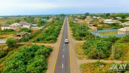 Neftçalada 42 km uzunluğa malik yolların yenidən qurulması yekunlaşıb