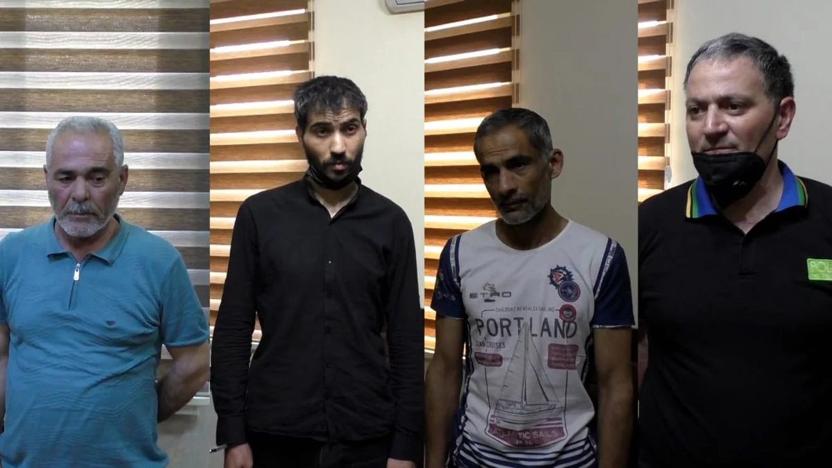 Şirvanda polis xüsusi əməliyyat keçirdi, 4 nəfər saxlanıldı