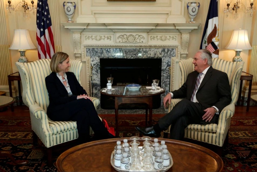 Federiko Moqerini ABŞ-ın yeni dövlət katibi ilə görüşüb