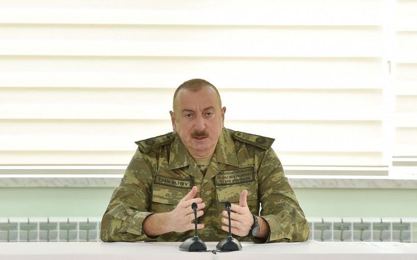Prezident: AXC-Müsavat cütlüyünün xəyanətkar fəaliyyəti nəticəsində işğal edilmiş torpaqlarda Ermənistan silahlı qüvvələri möhkəmləndi
