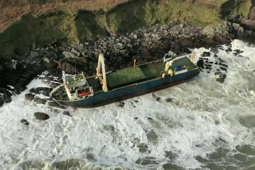 Пропавший два года назад корабль призрак обнаружили у берегов Ирландии - ФОТО - ВИДЕО