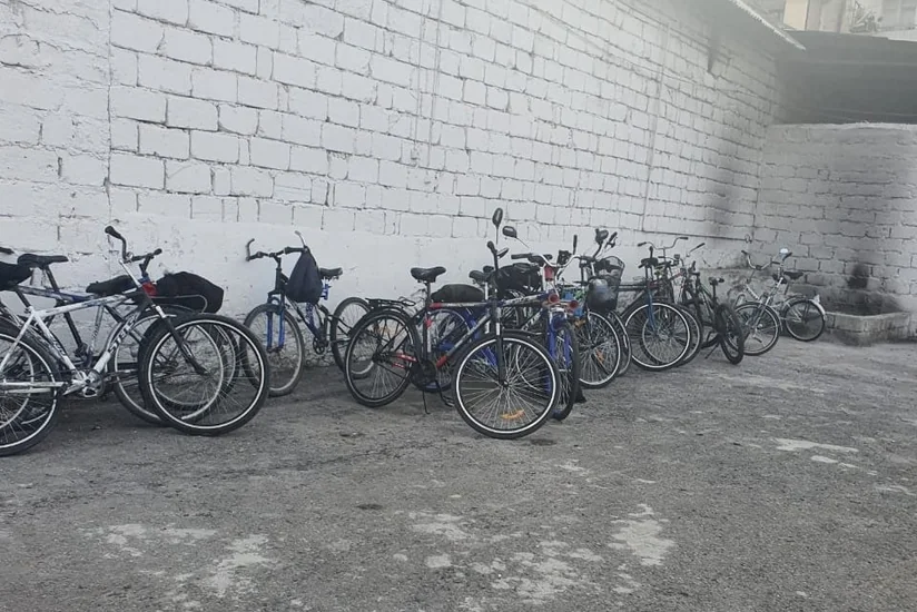 Karantin rejimini pozub velosiped sürən 17 nəfər saxlanıldı