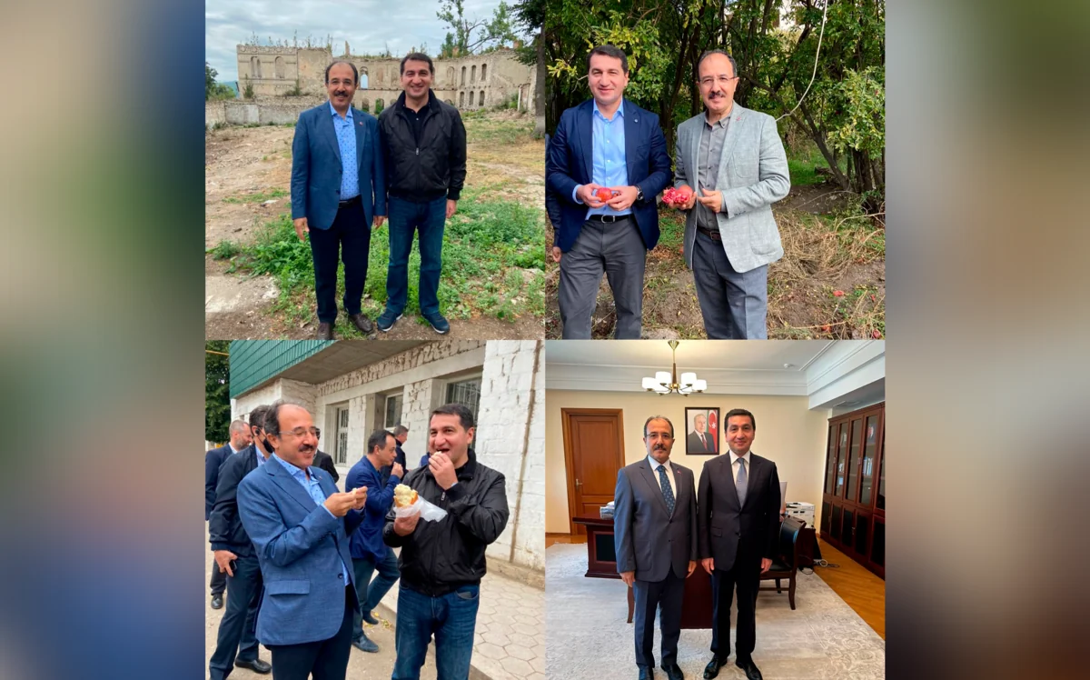 Türkiyə səfiri Hikmət Hacıyevlə görüşüb