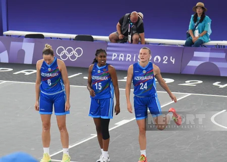 Paris-2024: Azərbaycanın qadınlardan ibarət 3x3 basketbol millisi növbəti görüşünə çıxıb - YENİLƏNİB - 2
