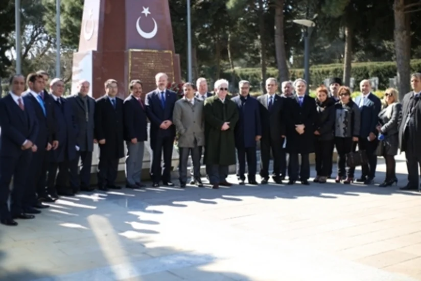 ​Türkiyənin tanınmış media nümayəndələri Prezident Administrasiyası və Milli Məclisdə olublar