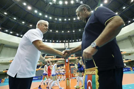 Voleybol üzrə Azərbaycan millisi Rusiya yığmasına uduzub